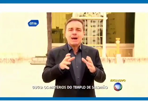 Gugu entra no Templo de Salomão e revela, com exclusividade, as curiosidades e mistérios do interior da construção