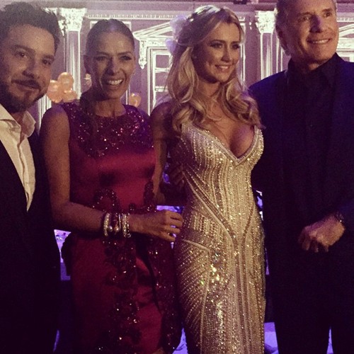 Alexandre Iodice - Adriane Galisteu - Ana Paula - Roberto Justus Reprodução/Instagram/galisteuoficial