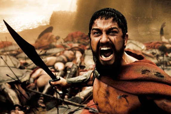 Tela de Sucessos exibe o filme ‘300’