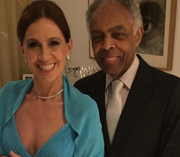 Flora e Gilberto Gil Reprodução/Instagram/gilbertogil