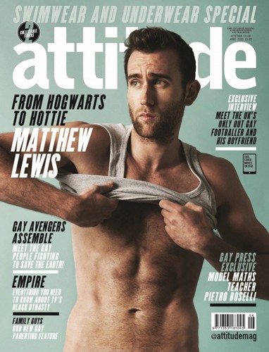 Ator do filme ‘Harry Potter’, Matthew Lewis exibe corpo sarado em capa de revista