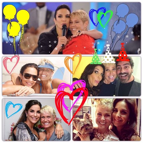 Xuxa parabeniza Ivete Sangalo