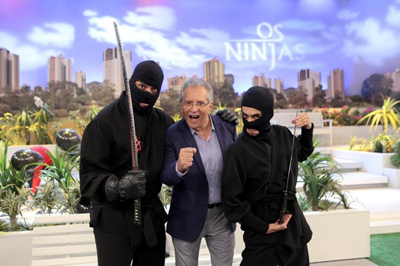 A Praca e Nossa - Os Ninjas Lourival Ribeiro/SBT