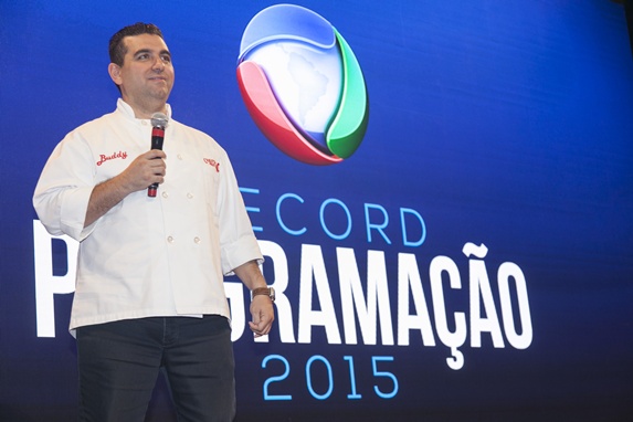 Buddy Valastro, o Cake Boss, desembarca em São Paulo para as gravações do novo reality show da Record