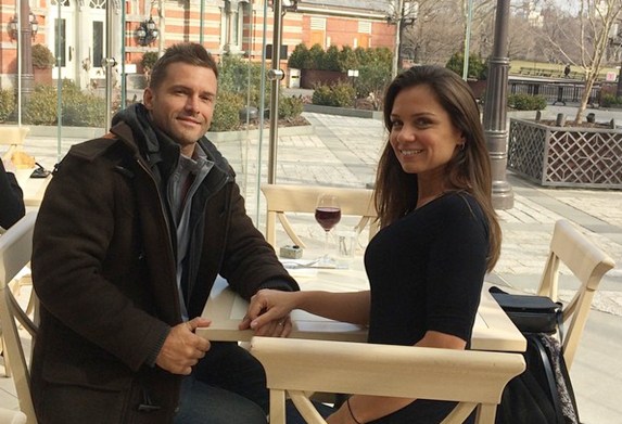 Claudio Heinrich com a mulher Reprodução/Instagram/claudioheinrich