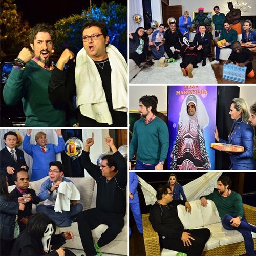 Mion invade casa de Geraldo Luis Reprodução/Instagram/marcosmion