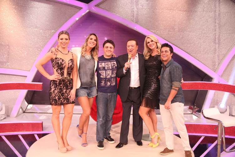 Programa Raul Gil - Oscar Filho Rodrigo Belentani/SBT