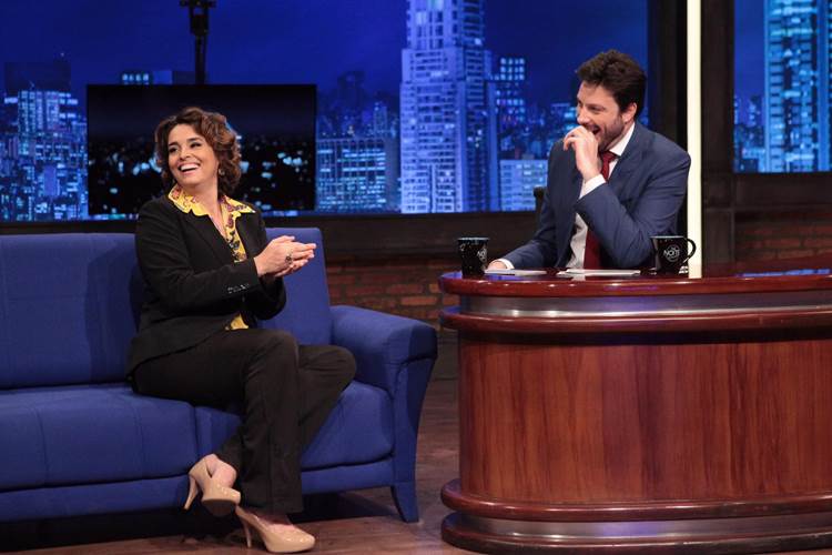 Suzy Rêgo participa do The Noite Leonardo Nones/SBT