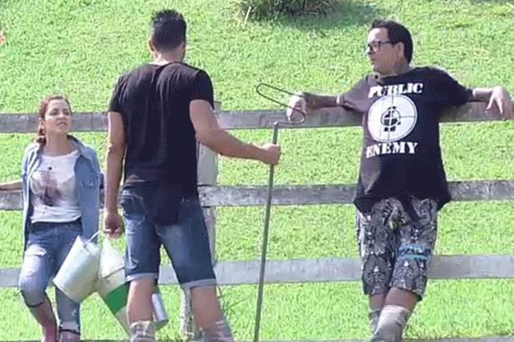 A Fazenda 8 - Li - JP - Edu Reprodução/Rede Record