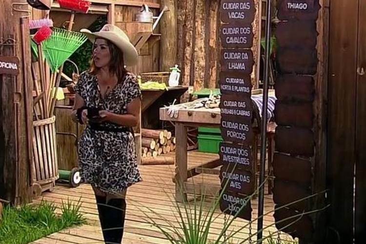 A Fazenda 8 - Mara fazendeira Reprodução / Rede Record