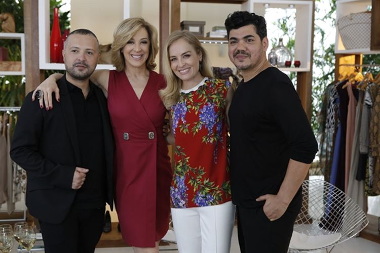 Cláudia Raia fala de moda no ‘Estrelas’