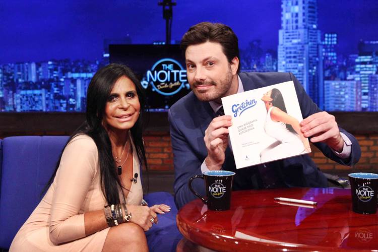 Gretchen fala pela primeira vez sobre sua biografia no The Noite
