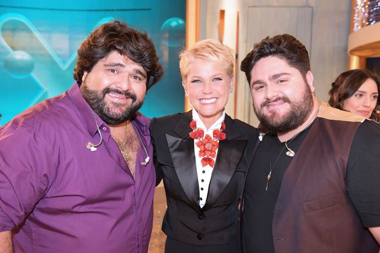 César Menotti e Fabiano animam a plateia da Xuxa