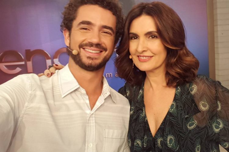 Felipe Andreoli e Fátima Bernardes Reprodução/Instagram/andreolifelipe