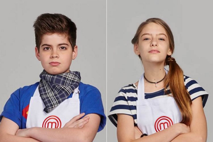 Masterchef Junior - Eduardo e Valentina Divulgação/Band