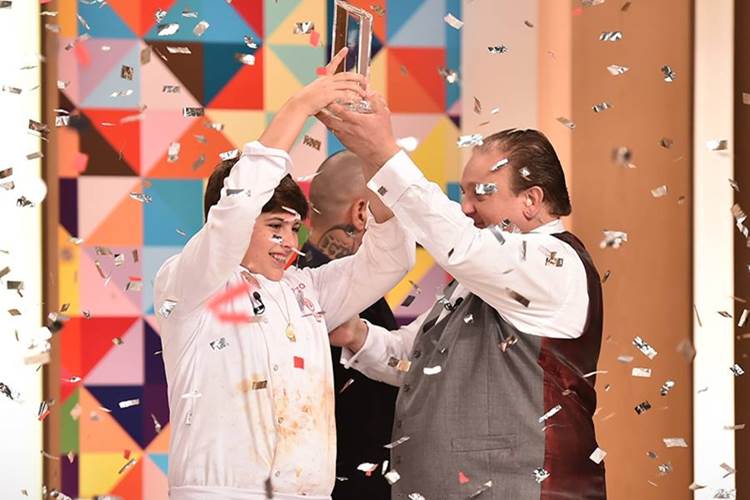 Lorenzo é o grande vencedor do ‘MasterChef Júnior’