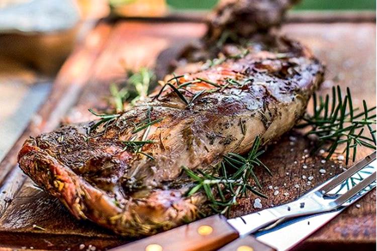 Paleta de Cordeiro ao Forno Leo Teixeira