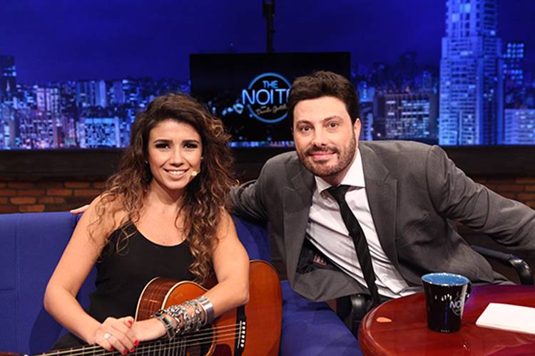 Paula Fernandes e Gentili Leonardo Nones/SBT