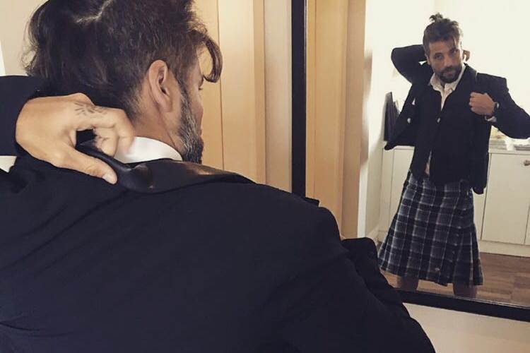 Bruno Gagliasso vai usar saia para baile de carnaval