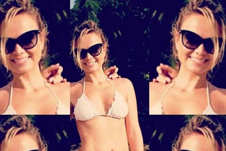 Eliana posta foto de biquíni com belas curvas