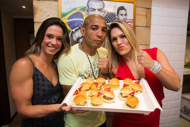 Michelle Parentes - Jose Aldo - Vivianne Oliveira Raphael Mesquita/Divulgação