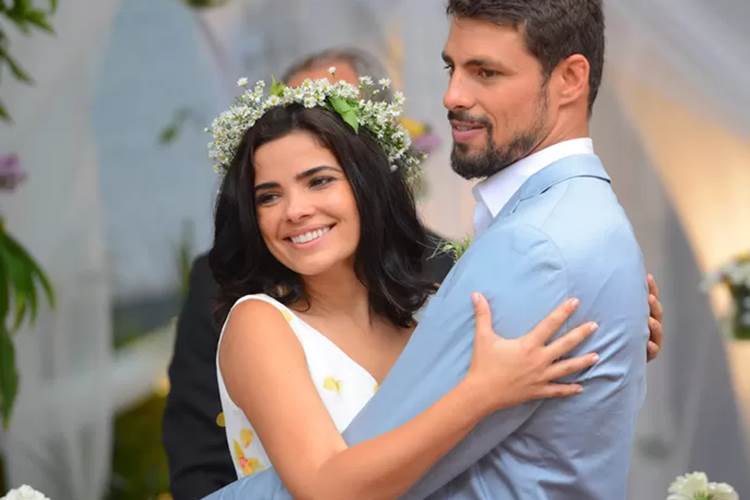 A Regra do Jogo - Toia e Juliano se casam Pedro Carrilho/ Gshow/Reprodução