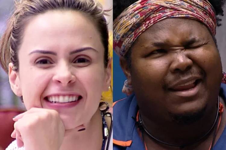 BBB16 - Ana Paula e Ronan Reprodução/TV Globo/BBB