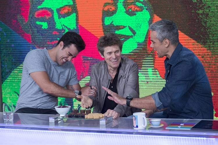 Joaquim Lopes, Willen Dafoe e Otaviano Costa Globo/Estevam Avellar