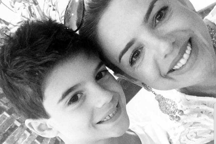 Filho de Mari Alexandre com Fábio Jr. quer ser jogador de futebol