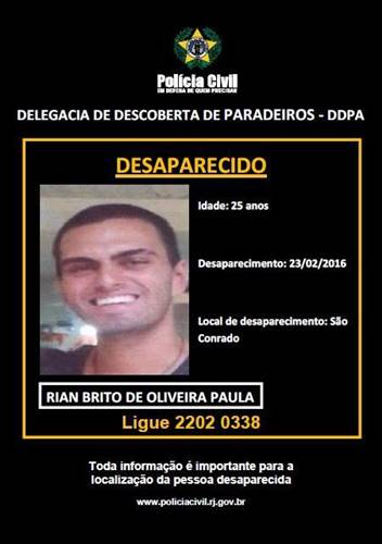 Rian Brito de Oliveira Paula Reprodução/Facebook/NizoNeto