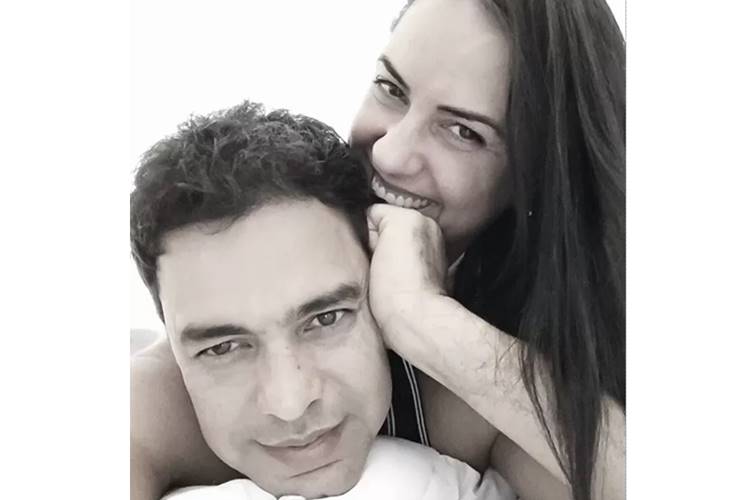 Graciele Lacerda posta foto com Zezé Di Camargo