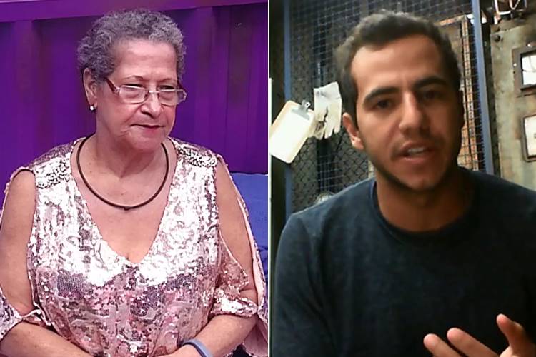 BBB16 - Geralda e Matheus Reprodução/TV Globo/BBB
