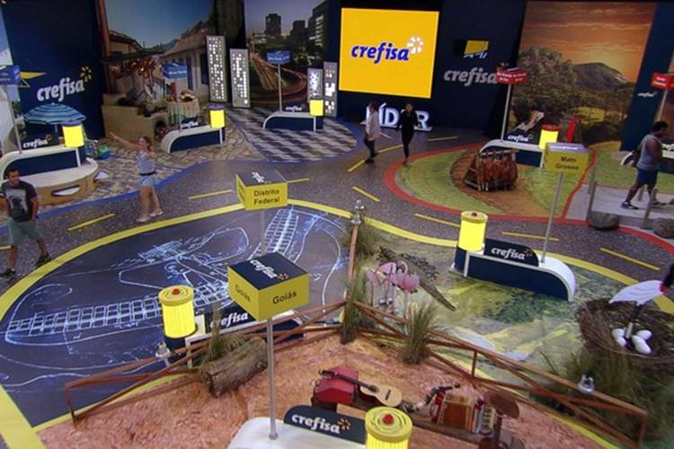 BBB16 - Prova do Lider Reprodução/BBB/TV Globo