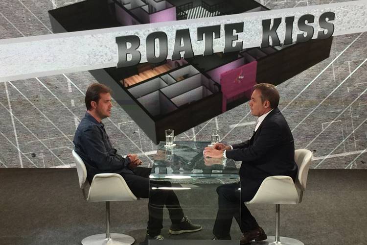 Um dos sócios da boate Kiss fala com Gugu sobre a tragédia