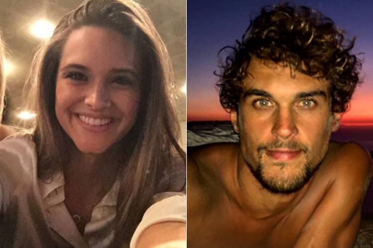 Juliana Paiva e Felipe Roque foram vistos em clima de romance