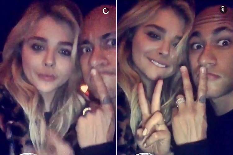 Neymar y Chloë Grace Moretz están juntos?