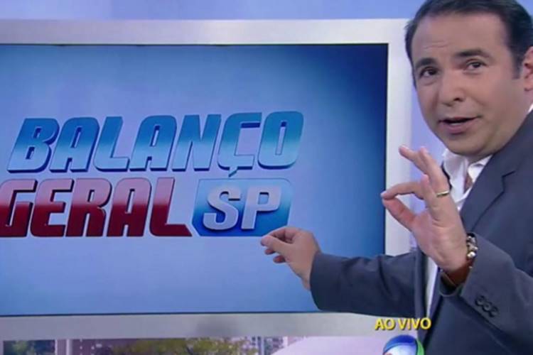 Com Gottino, Balanço Geral lidera por 46 minutos