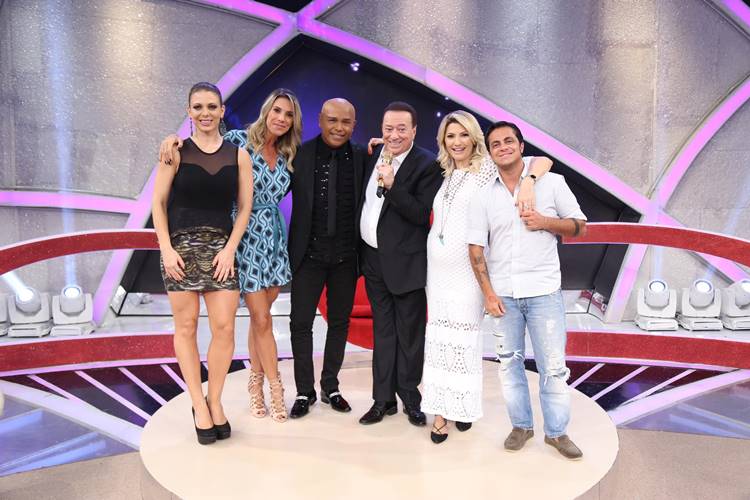 Rick no Raul Gil Foto: Rodrigo Belentani