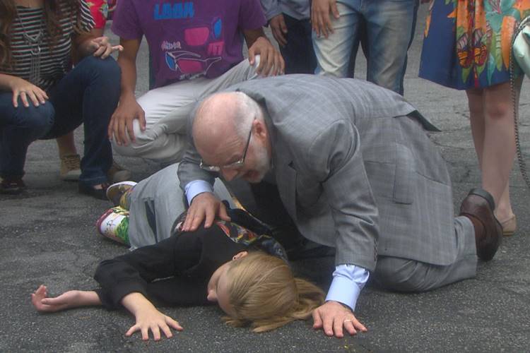 Cúmplices de Um Resgate - Priscila atropelada Divulgação/SBT