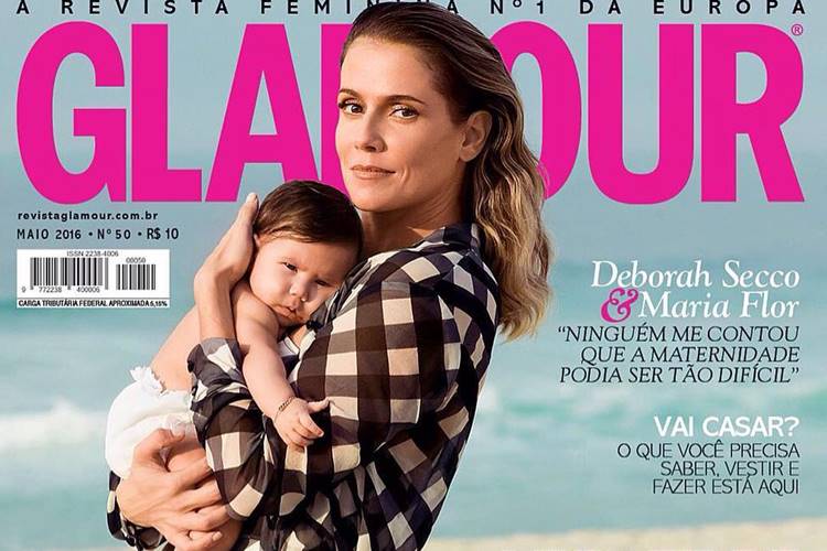 Deborah Secco estampa capa de revista em mês do Dia das Mães