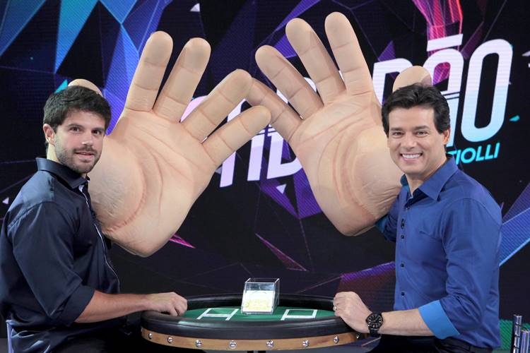 Duda Nagle enfrenta Celso Portiolli no ‘Tapa na Cara’ no Sabadão