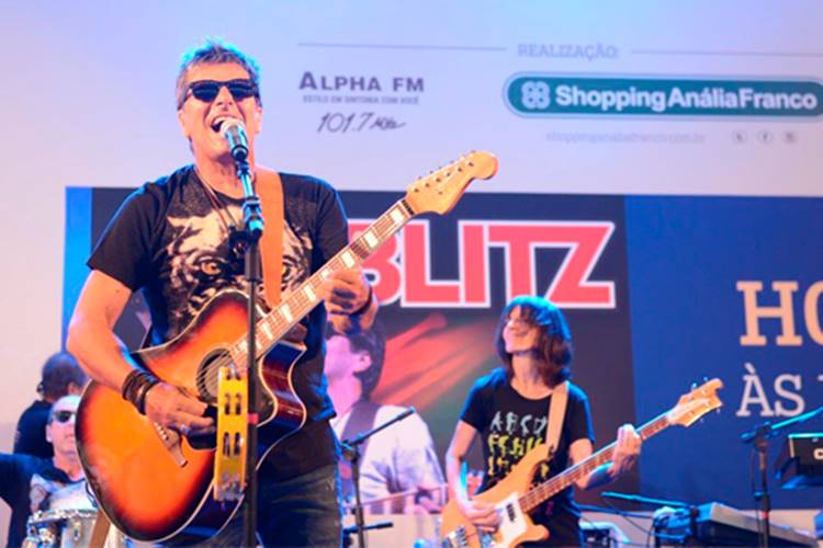 Evandro Mesquita com a Blitz - Divulgação/Instagram