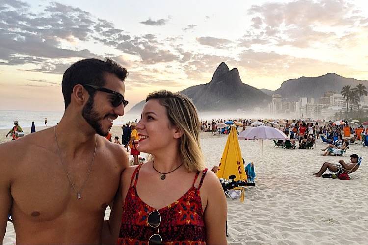 Cacau e Matheus aproveitam o feriado para conhecer o Rio de Janeiro