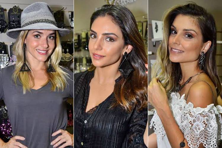 Famosas conferem lançamento de nova coleção de acessórios