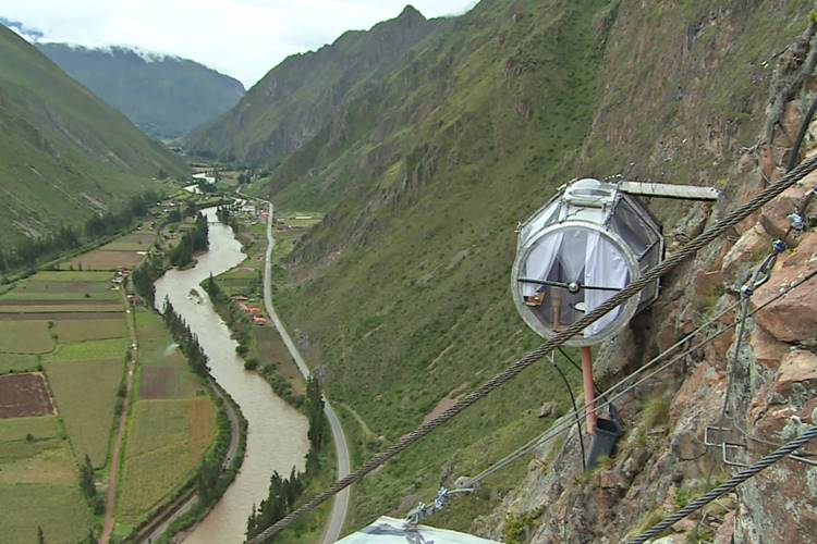 O Mundo Segundo os Brasileiros - Cusco - Hotel que fica a cerca de 400 metros de altura Divulgação/Band