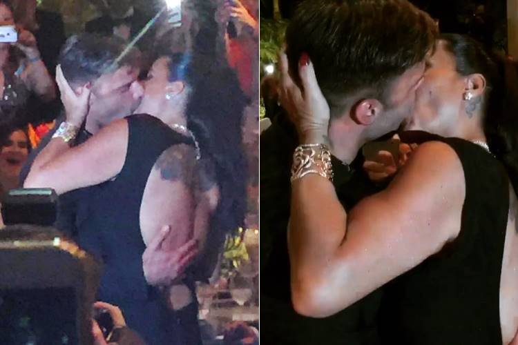 Socialite paga mais de R$ 300 mil por beijaço em Ricky Martin