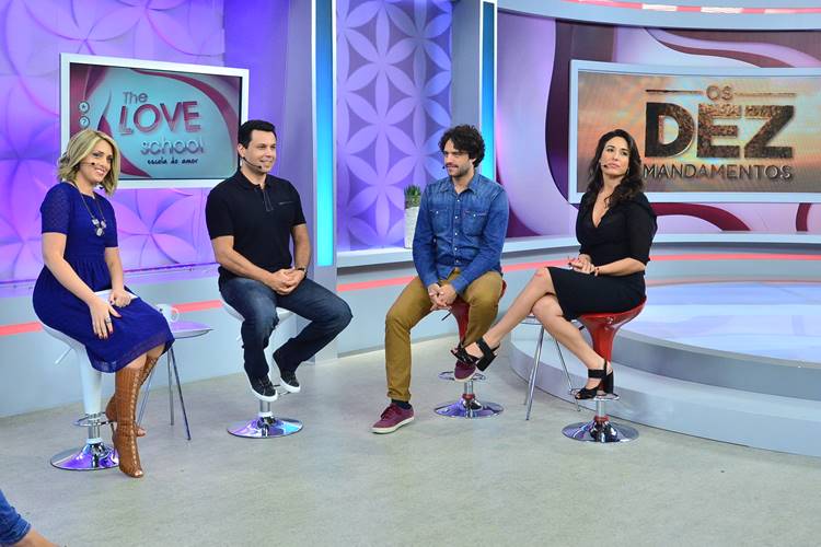 Guilherme Winter e Giselle Itié participam do ‘The Love School’