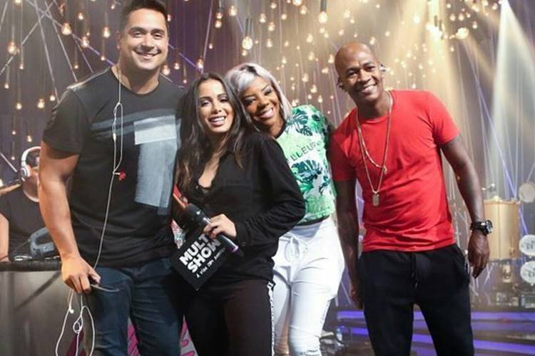 Xanddy - Anitta - Ludmilla - Turma do Pagode Reprodução/Instagram