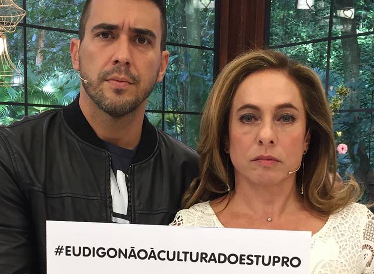 Famosos manifestam opiniões contra o estupro