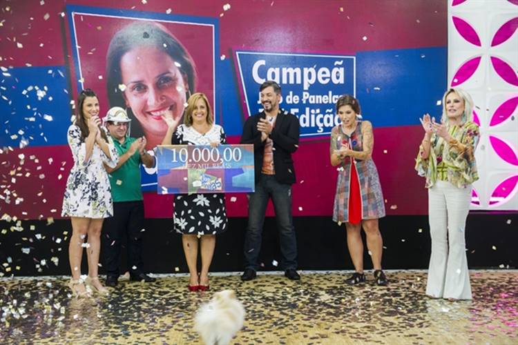 Eliane Luna é a vencedora da 18ª edição do Jogo de Panelas do ‘Mais Você’